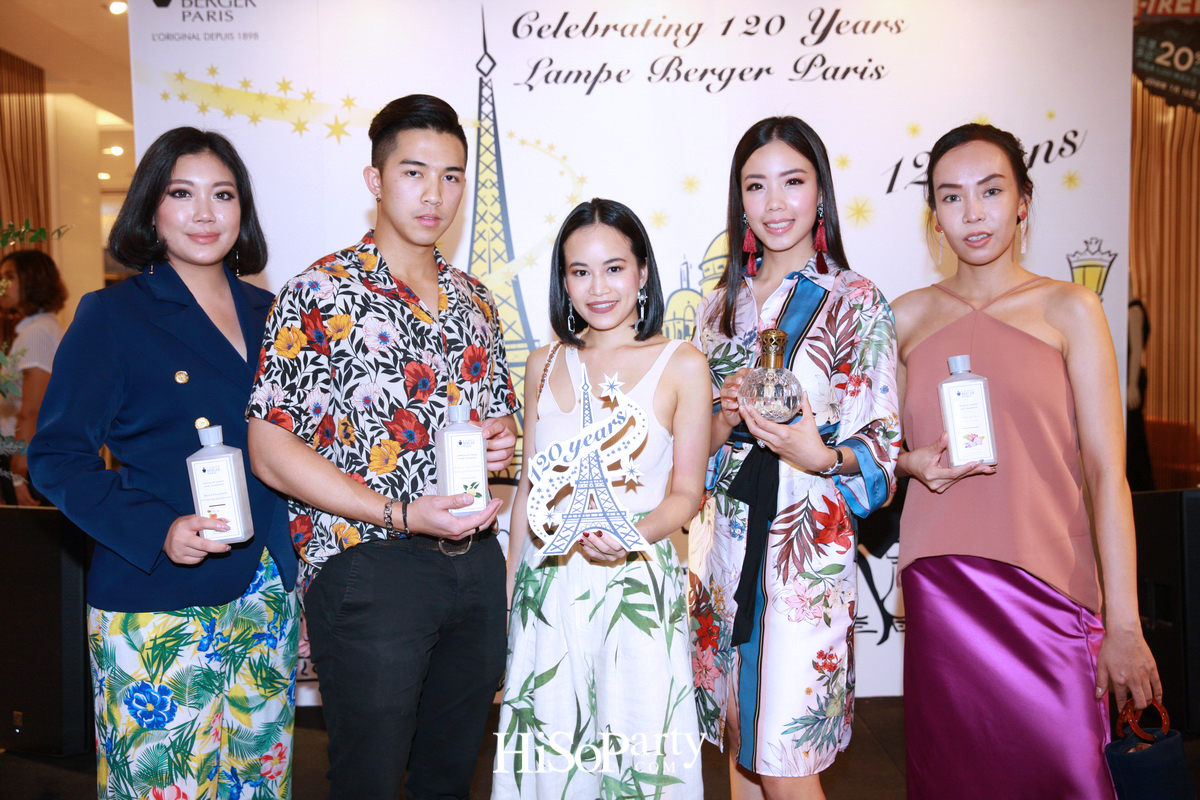งานฉลองครบรอบ 120 ปี ‘ลอมป์ เบอร์ชเย่ ปารีส’ แบรนด์ต้นตำรับตะเกียงน้ำหอมฟอกอากาศจากฝรั่งเศส