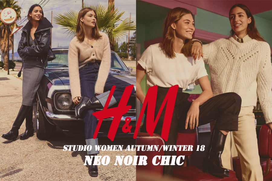 H&M STUDIO WOMEN Autumn/Winter 18 ‘Neo Noir Chic’