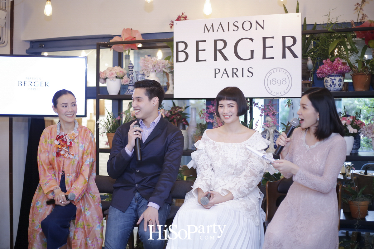 งานเปิดตัวแบรนด์ ‘Maison Berger Paris’ ศิลปะแห่งการใช้ชีวิตอันบริสุทธิ์