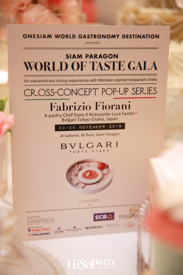 Siam Paragon World of Taste Gala ‘OneSiam World Gastronomy Destination’
