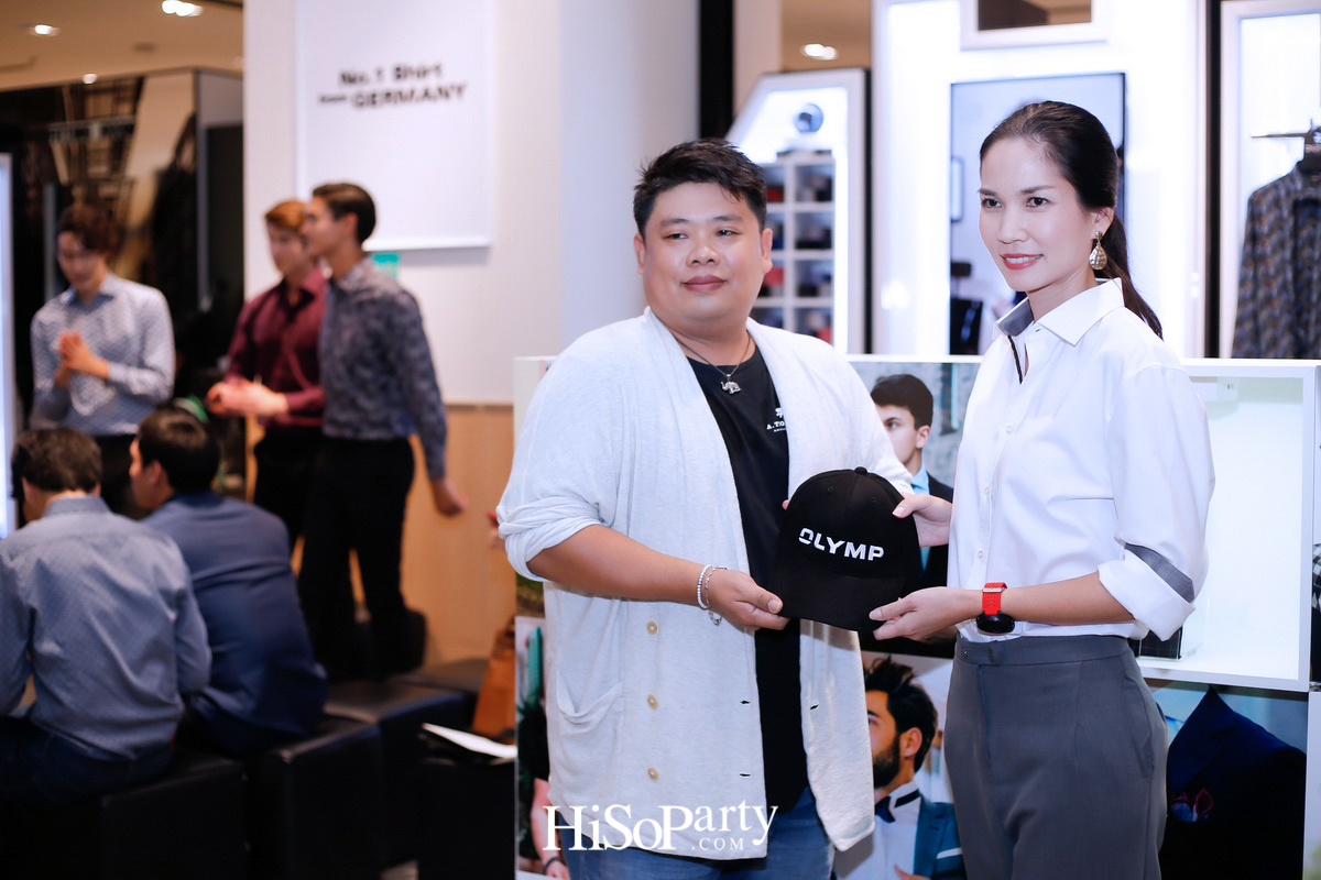 ‘OLYMP’ แบรนด์เชิ้ตอันดับ 1 จากประเทศเยอรมนี ฉลองเปิดสาขาใหม่ที่ สยามพารากอน