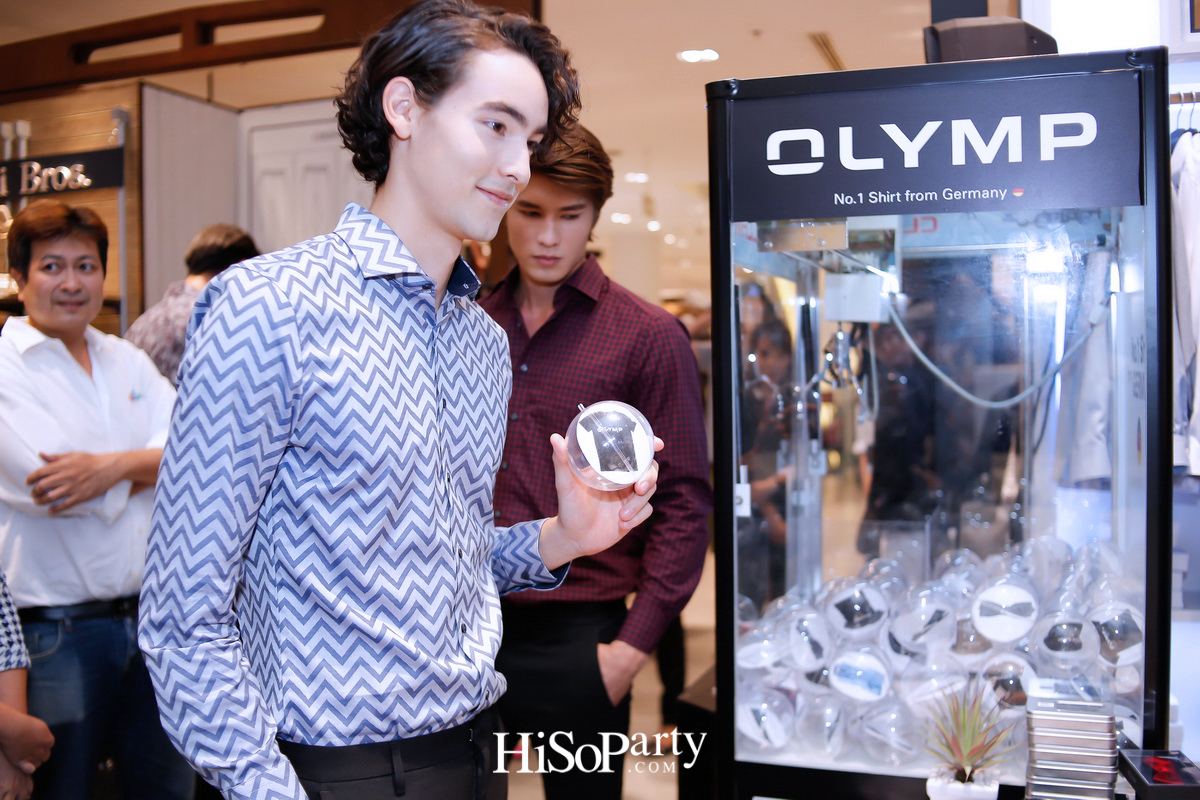 ‘OLYMP’ แบรนด์เชิ้ตอันดับ 1 จากประเทศเยอรมนี ฉลองเปิดสาขาใหม่ที่ สยามพารากอน
