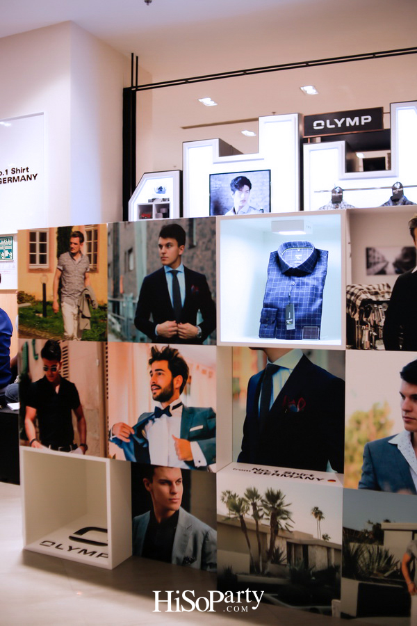 ‘OLYMP’ แบรนด์เชิ้ตอันดับ 1 จากประเทศเยอรมนี ฉลองเปิดสาขาใหม่ที่ สยามพารากอน