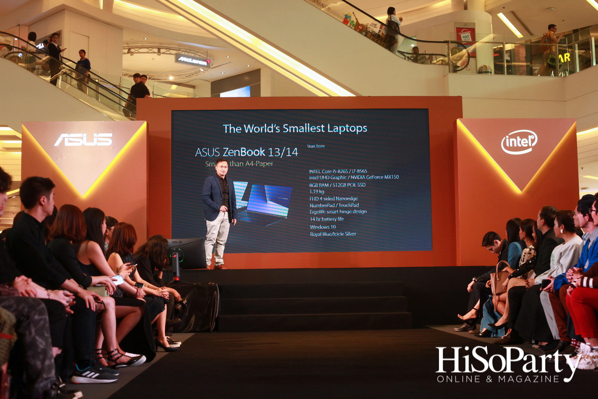 งานเปิดตัว ‘ASUS Zenbook 13/14/15’ The World’s Smallest Laptops