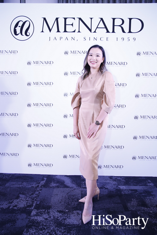 MENARD (เมนนาร์ด) ลักซ์ชัวรี่แบรนด์จากประเทศญี่ปุ่น เปิดตัวแฟล็กชิพเคาน์เตอร์แห่งแรกในเมืองไทย