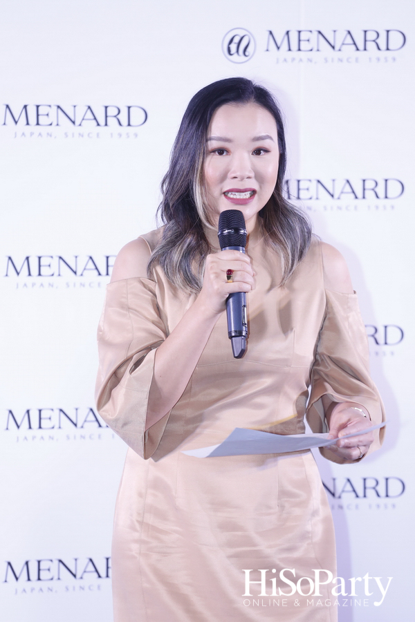 MENARD (เมนนาร์ด) ลักซ์ชัวรี่แบรนด์จากประเทศญี่ปุ่น เปิดตัวแฟล็กชิพเคาน์เตอร์แห่งแรกในเมืองไทย