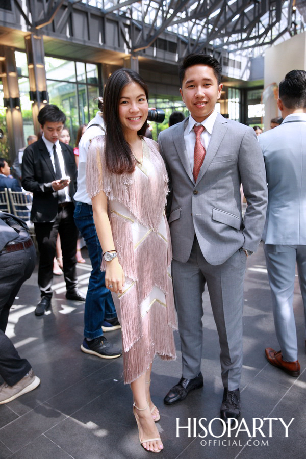 งานเลี้ยงฉลองพิธีมงคลสมรสระหว่าง กรกนก ยงสกุล และ คณิศร เปรมประเสริฐ