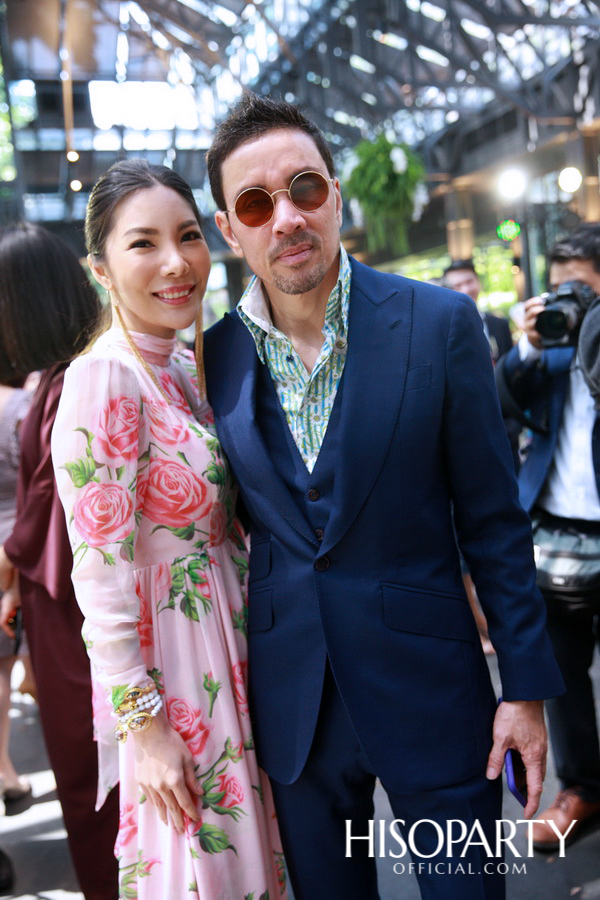 งานเลี้ยงฉลองพิธีมงคลสมรสระหว่าง กรกนก ยงสกุล และ คณิศร เปรมประเสริฐ