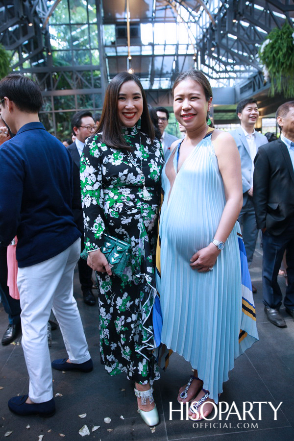 งานเลี้ยงฉลองพิธีมงคลสมรสระหว่าง กรกนก ยงสกุล และ คณิศร เปรมประเสริฐ