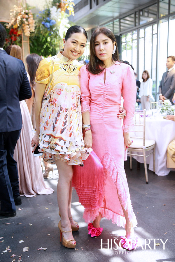 งานเลี้ยงฉลองพิธีมงคลสมรสระหว่าง กรกนก ยงสกุล และ คณิศร เปรมประเสริฐ