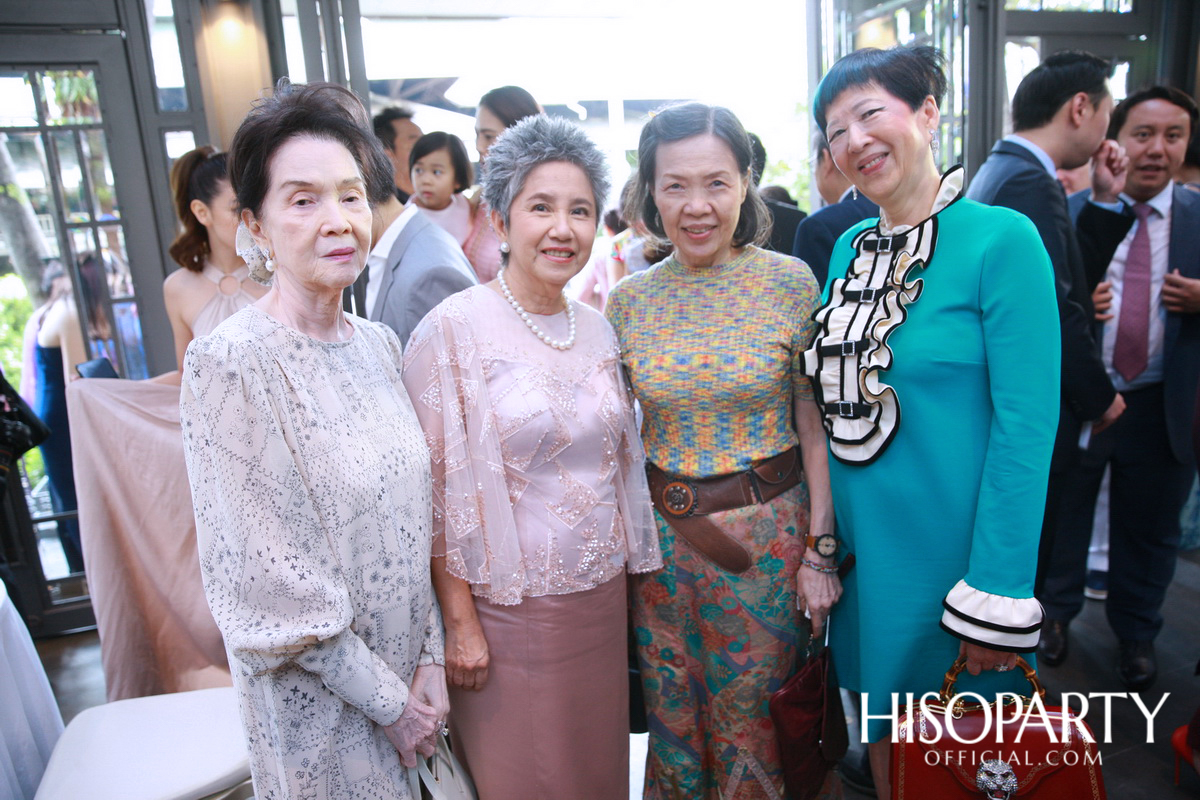 งานเลี้ยงฉลองพิธีมงคลสมรสระหว่าง กรกนก ยงสกุล และ คณิศร เปรมประเสริฐ