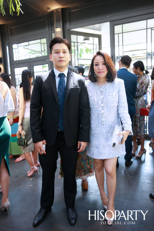 งานเลี้ยงฉลองพิธีมงคลสมรสระหว่าง กรกนก ยงสกุล และ คณิศร เปรมประเสริฐ