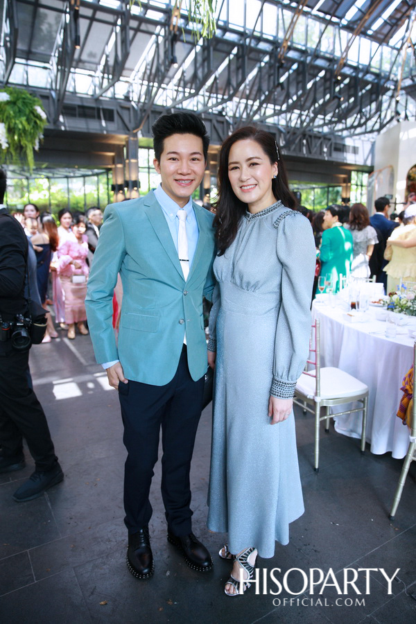 งานเลี้ยงฉลองพิธีมงคลสมรสระหว่าง กรกนก ยงสกุล และ คณิศร เปรมประเสริฐ