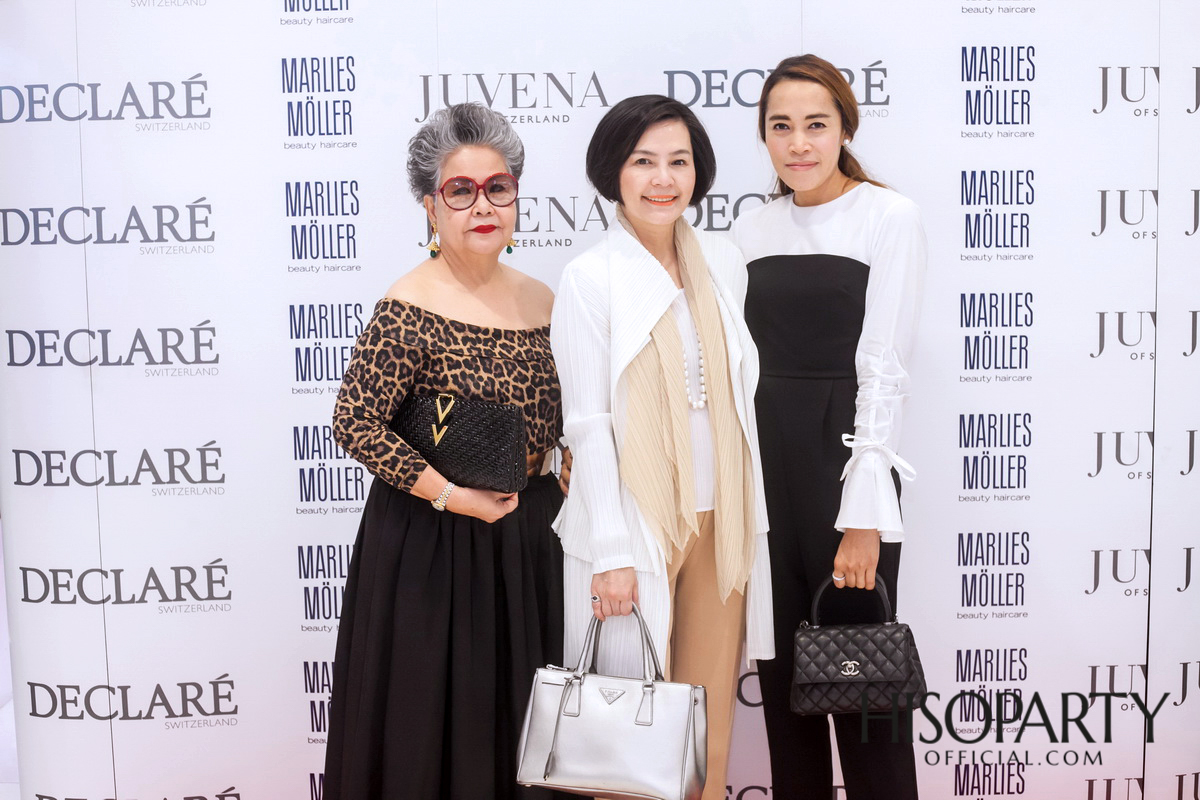 งานเปิดตัว 3 แบรนด์สกินแคร์คุณภาพจากประเทศสวิตเซอร์แลนด์