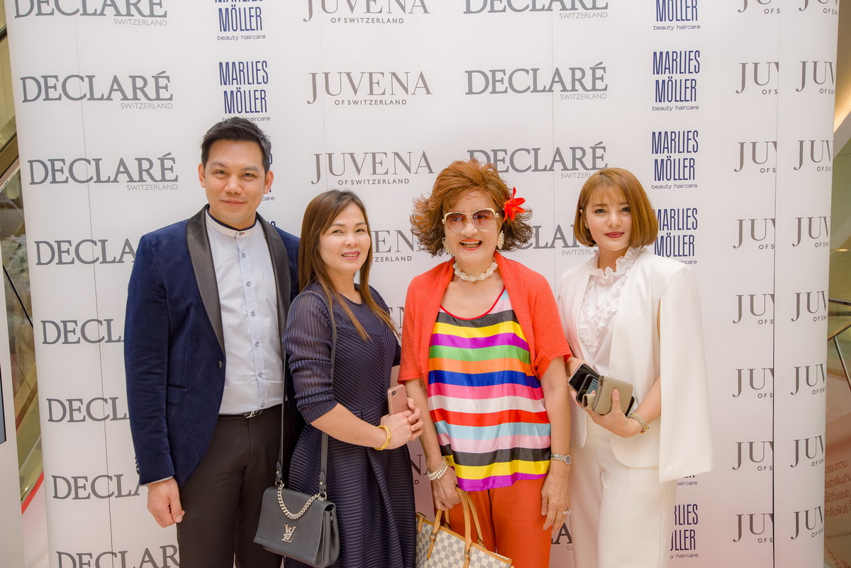 งานเปิดตัว 3 แบรนด์สกินแคร์คุณภาพจากประเทศสวิตเซอร์แลนด์