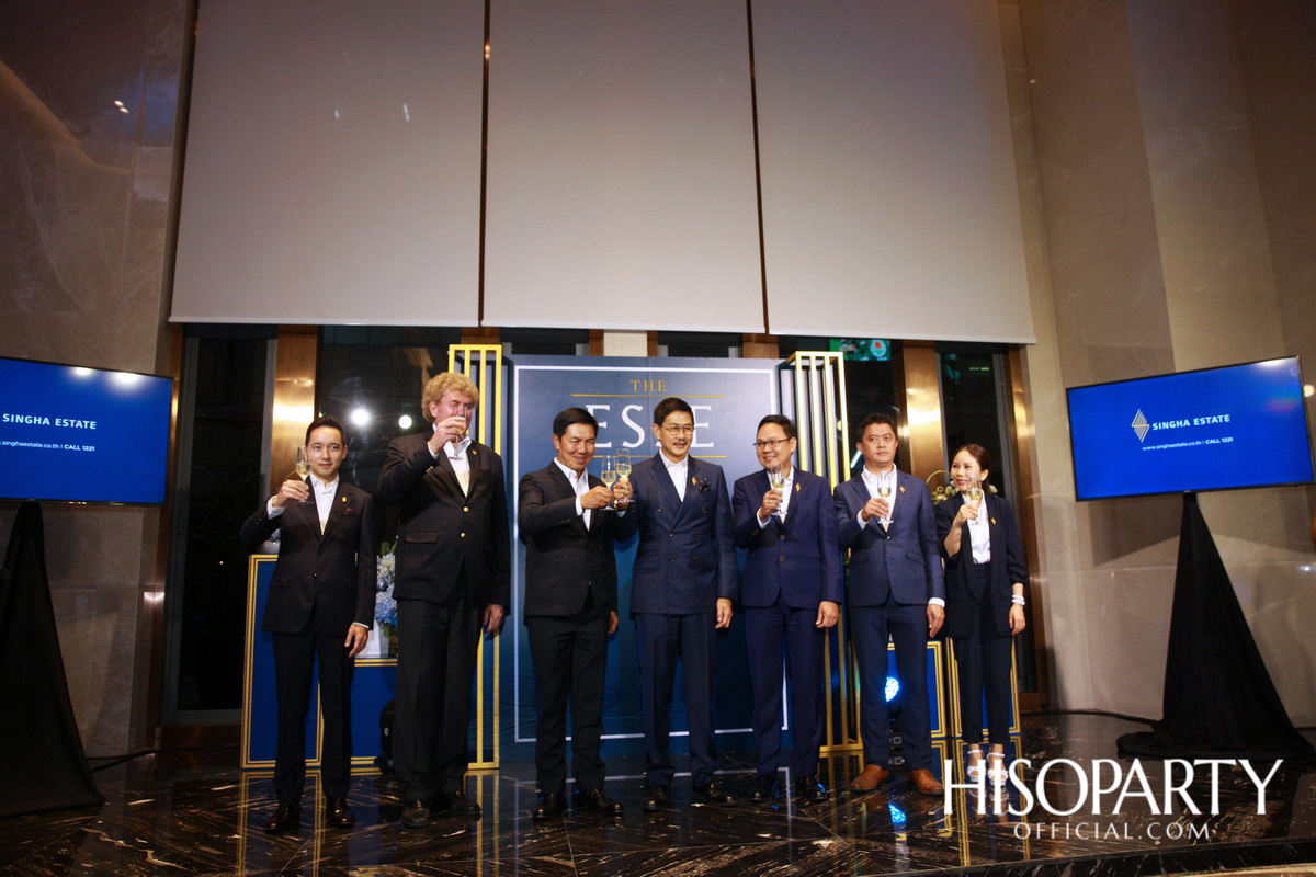 งานเปิดตัวโครงการ THE ESSE ASOKE คอนโดมิเนียมระดับลักชัวรี่แห่งแรกของ สิงห์ เอสเตท