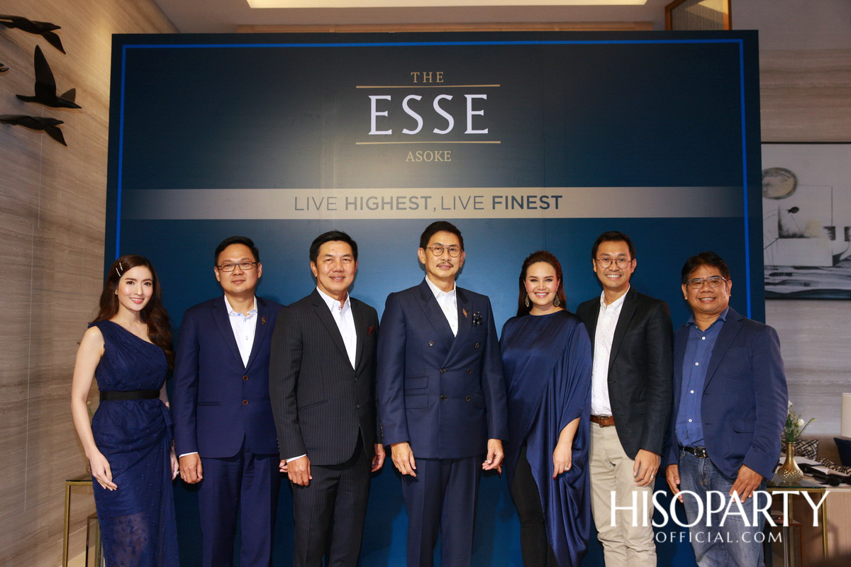 งานเปิดตัวโครงการ THE ESSE ASOKE คอนโดมิเนียมระดับลักชัวรี่แห่งแรกของ สิงห์ เอสเตท