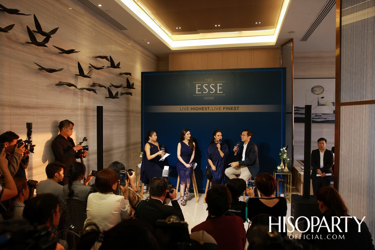 งานเปิดตัวโครงการ THE ESSE ASOKE คอนโดมิเนียมระดับลักชัวรี่แห่งแรกของ สิงห์ เอสเตท