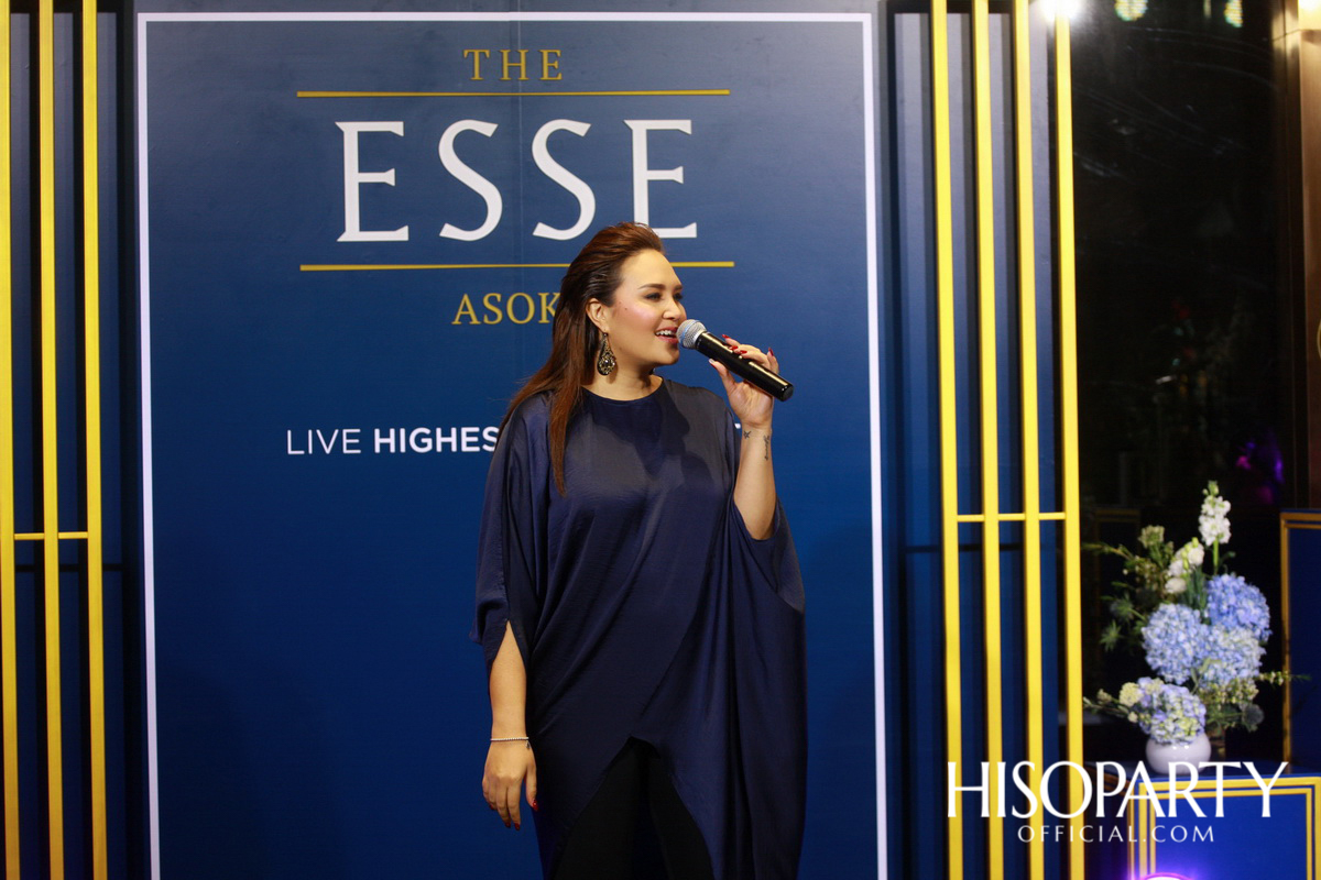 งานเปิดตัวโครงการ THE ESSE ASOKE คอนโดมิเนียมระดับลักชัวรี่แห่งแรกของ สิงห์ เอสเตท