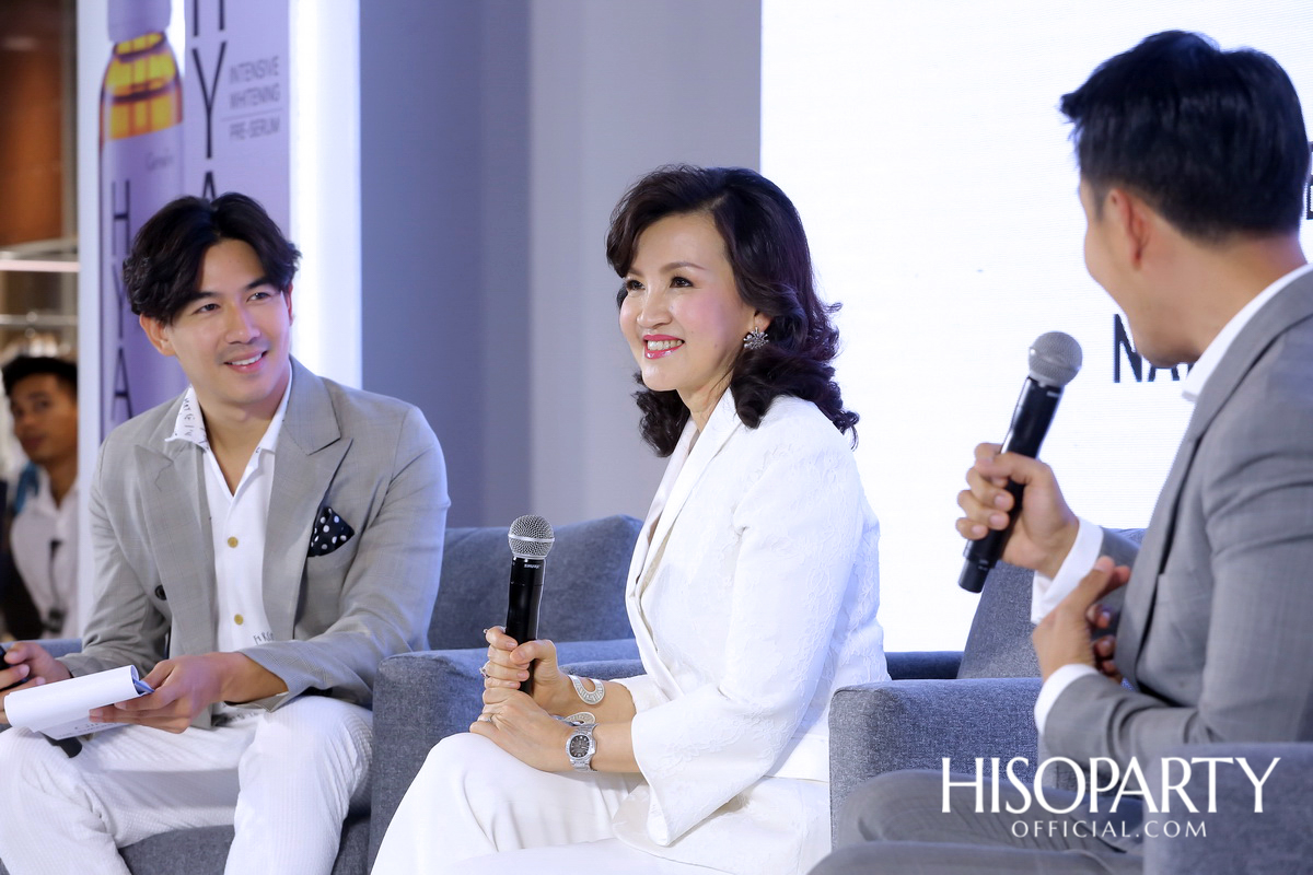 งานเปิดตัวผลิตภัณฑ์ใหม่ ‘กิฟฟารีน ไฮยา อินเทนซีฟ ไวท์เทนนิ่ง พรี-ซีรั่ม’ พร้อมพรีเซนเตอร์ซุป’ตาร์ของเมืองไทย อั้ม-พัชราภา ไชยเชื้อ