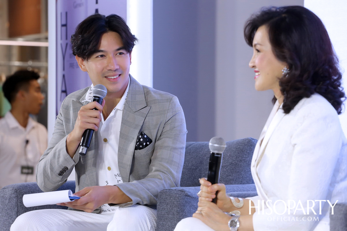 งานเปิดตัวผลิตภัณฑ์ใหม่ ‘กิฟฟารีน ไฮยา อินเทนซีฟ ไวท์เทนนิ่ง พรี-ซีรั่ม’ พร้อมพรีเซนเตอร์ซุป’ตาร์ของเมืองไทย อั้ม-พัชราภา ไชยเชื้อ