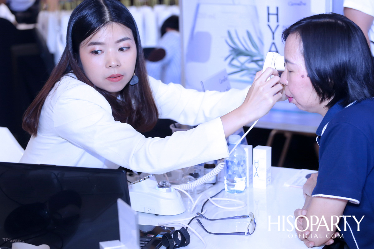 งานเปิดตัวผลิตภัณฑ์ใหม่ ‘กิฟฟารีน ไฮยา อินเทนซีฟ ไวท์เทนนิ่ง พรี-ซีรั่ม’ พร้อมพรีเซนเตอร์ซุป’ตาร์ของเมืองไทย อั้ม-พัชราภา ไชยเชื้อ