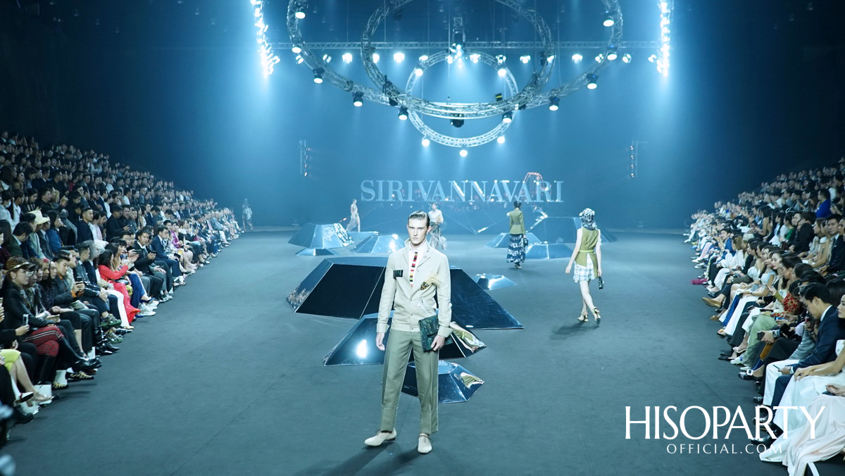 แฟชั่นโชว์คอลเลกชั่นทรงออกแบบ Spring/Summer 2019 แบรนด์ SIRIVANNAVARI และ S’HOMME ในพระเจ้าหลานเธอ พระองค์เจ้าสิริวัณณวรีนารีรัตน์