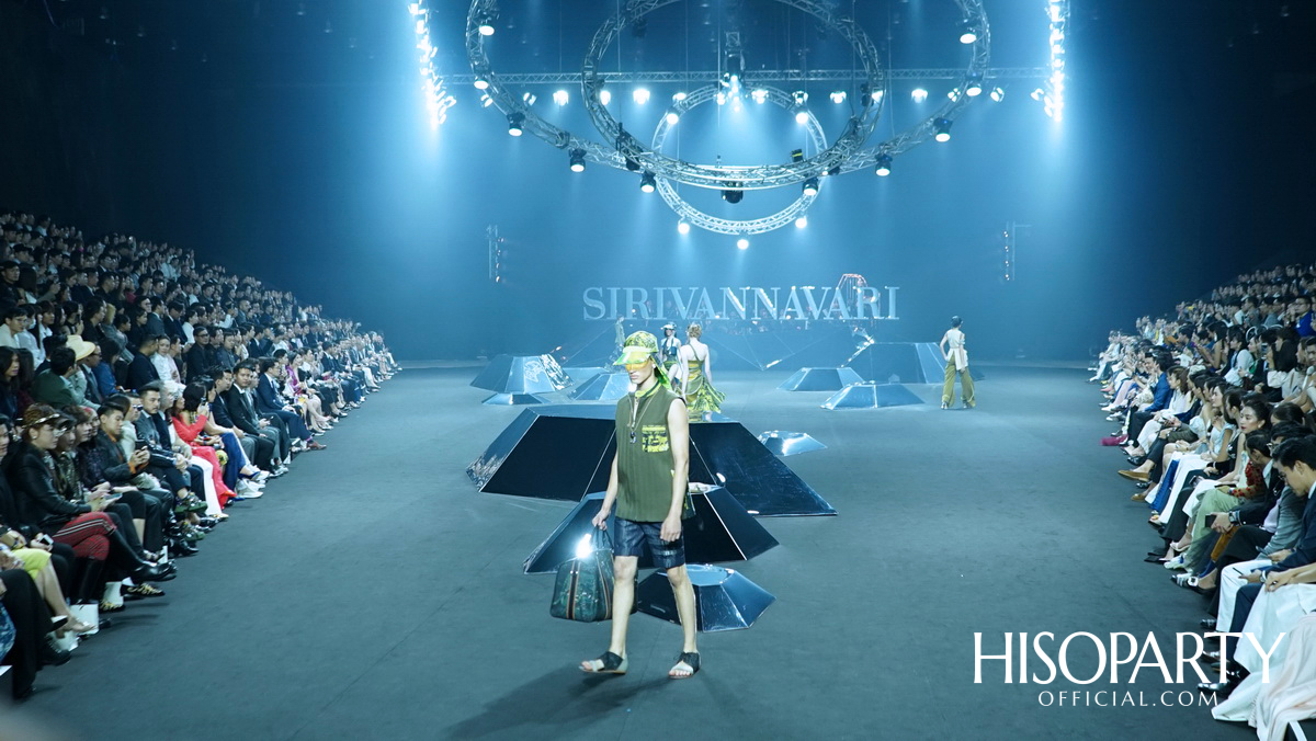 แฟชั่นโชว์คอลเลกชั่นทรงออกแบบ Spring/Summer 2019 แบรนด์ SIRIVANNAVARI และ S’HOMME ในพระเจ้าหลานเธอ พระองค์เจ้าสิริวัณณวรีนารีรัตน์