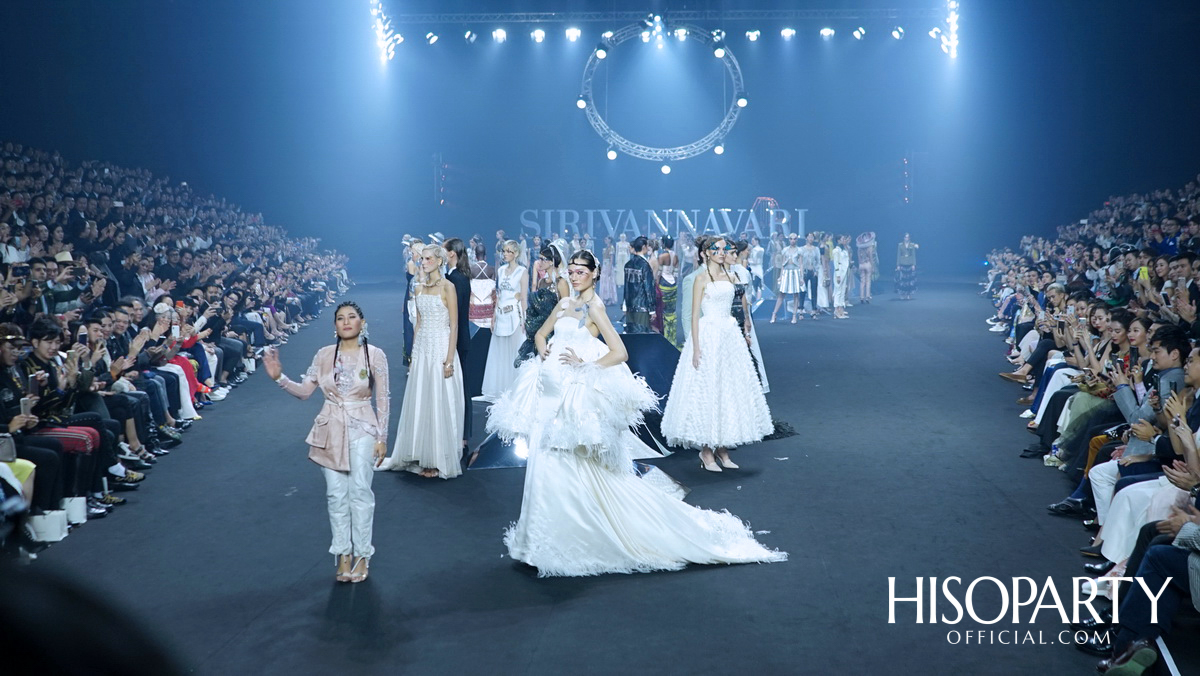แฟชั่นโชว์คอลเลกชั่นทรงออกแบบ Spring/Summer 2019 แบรนด์ SIRIVANNAVARI และ S’HOMME ในพระเจ้าหลานเธอ พระองค์เจ้าสิริวัณณวรีนารีรัตน์