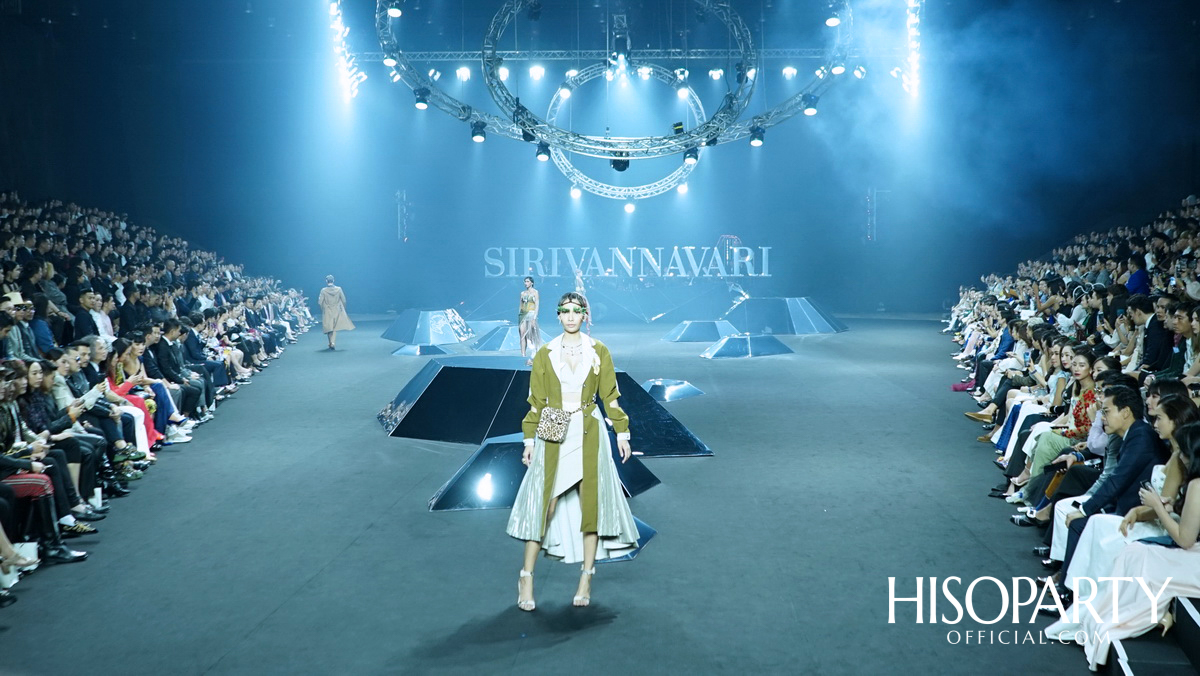 แฟชั่นโชว์คอลเลกชั่นทรงออกแบบ Spring/Summer 2019 แบรนด์ SIRIVANNAVARI และ S’HOMME ในพระเจ้าหลานเธอ พระองค์เจ้าสิริวัณณวรีนารีรัตน์