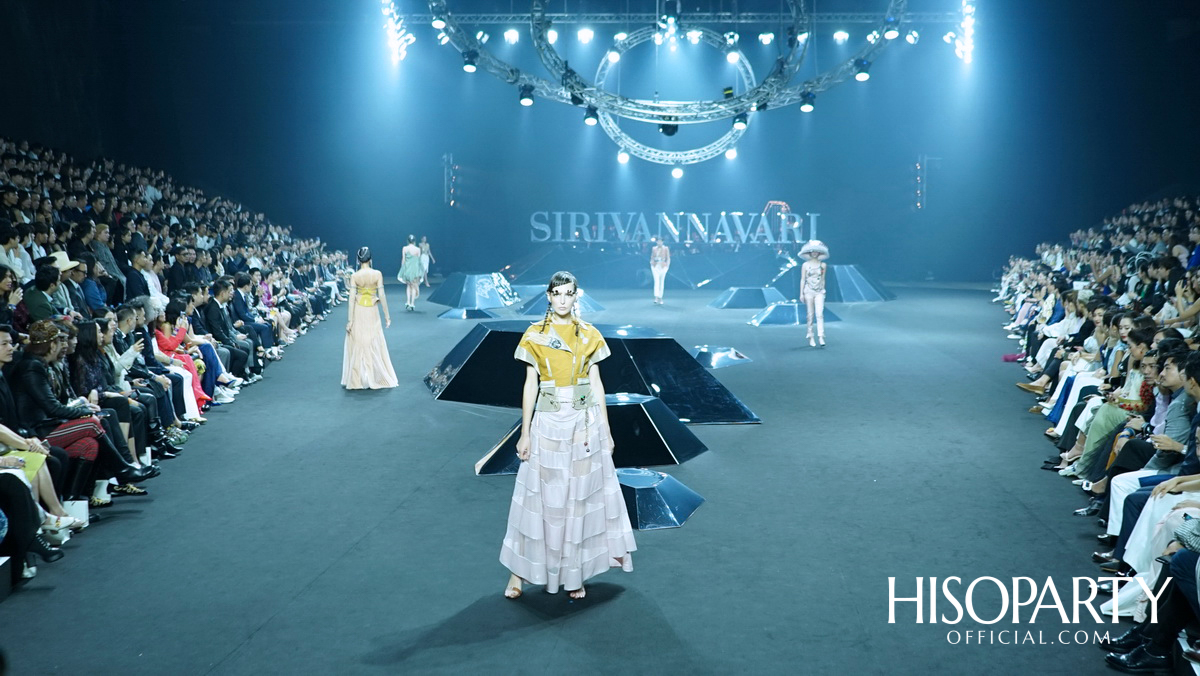 แฟชั่นโชว์คอลเลกชั่นทรงออกแบบ Spring/Summer 2019 แบรนด์ SIRIVANNAVARI และ S’HOMME ในพระเจ้าหลานเธอ พระองค์เจ้าสิริวัณณวรีนารีรัตน์