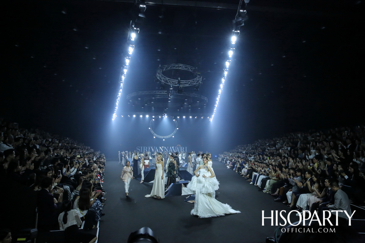 แฟชั่นโชว์คอลเลกชั่นทรงออกแบบ Spring/Summer 2019 แบรนด์ SIRIVANNAVARI และ S’HOMME ในพระเจ้าหลานเธอ พระองค์เจ้าสิริวัณณวรีนารีรัตน์