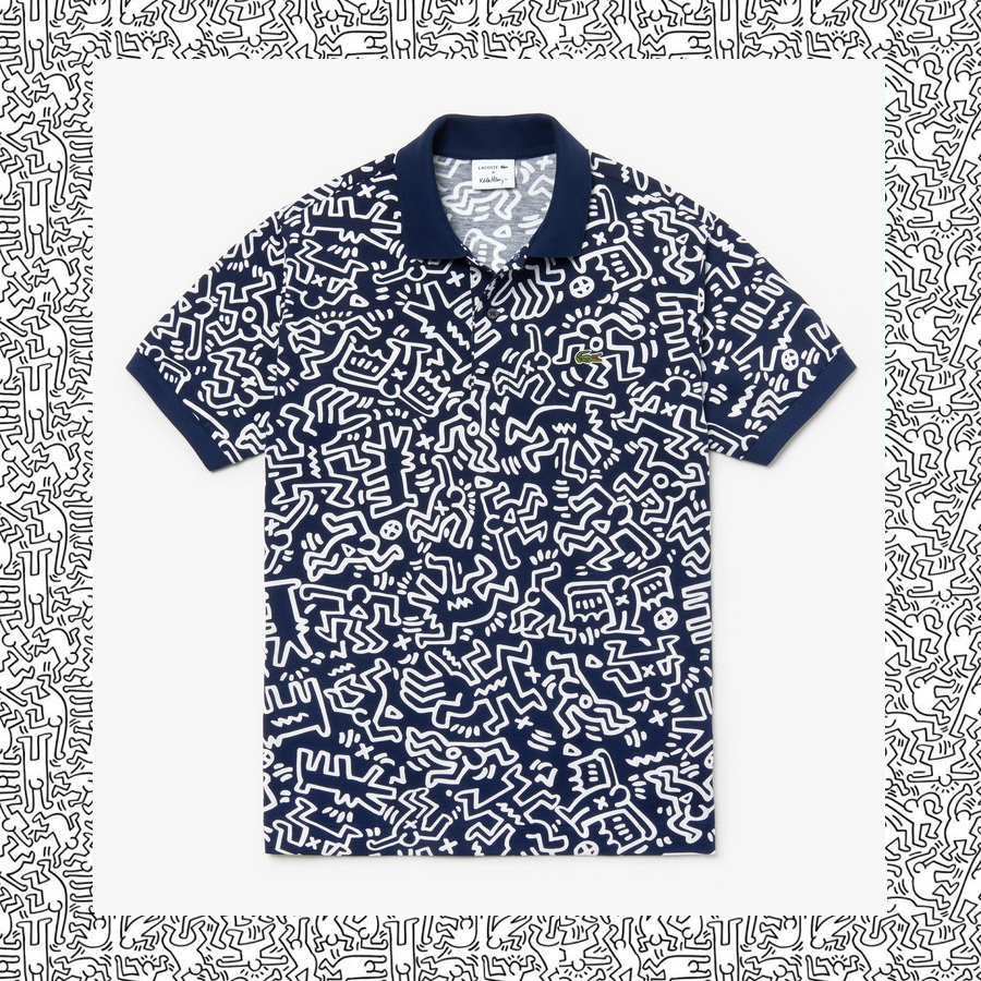 LACOSTE X KEITH HARING   ดีไซน์แห่งความสุขสนุกที่ผสมผสานศิลปะและแฟชั่นได้อย่างลงตัว