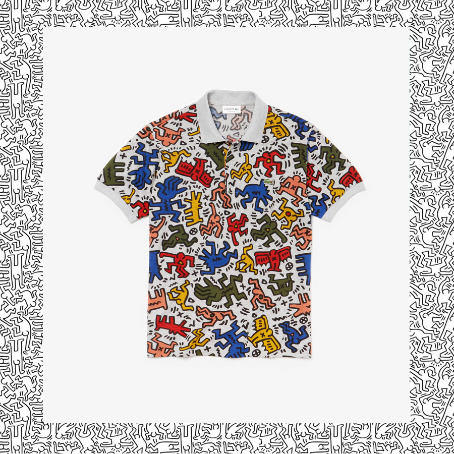 LACOSTE X KEITH HARING   ดีไซน์แห่งความสุขสนุกที่ผสมผสานศิลปะและแฟชั่นได้อย่างลงตัว