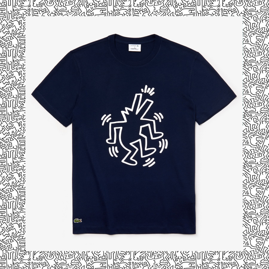 LACOSTE X KEITH HARING   ดีไซน์แห่งความสุขสนุกที่ผสมผสานศิลปะและแฟชั่นได้อย่างลงตัว