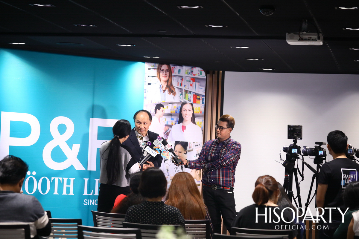 Smooth-E จัดงานแถลงข่าวปิดดีลซื้อเครือข่ายกิจการร้านขายยา P&F  ประกาศทุ่มงบผุด 120 สาขา สแตนอะโลน เจาะทุกจังหวัด ทุกอำเภอ
