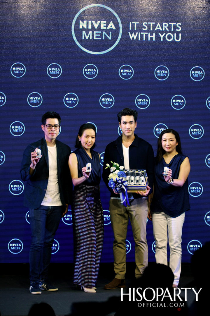 NIVEA MEN ยกทัพสี่หนุ่มไอดอลแห่งยุคร่วมงานแถลงปรับโฉมแพ็คเกจใหม่