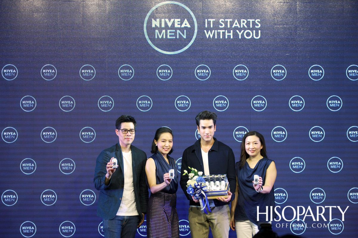 NIVEA MEN ยกทัพสี่หนุ่มไอดอลแห่งยุคร่วมงานแถลงปรับโฉมแพ็คเกจใหม่