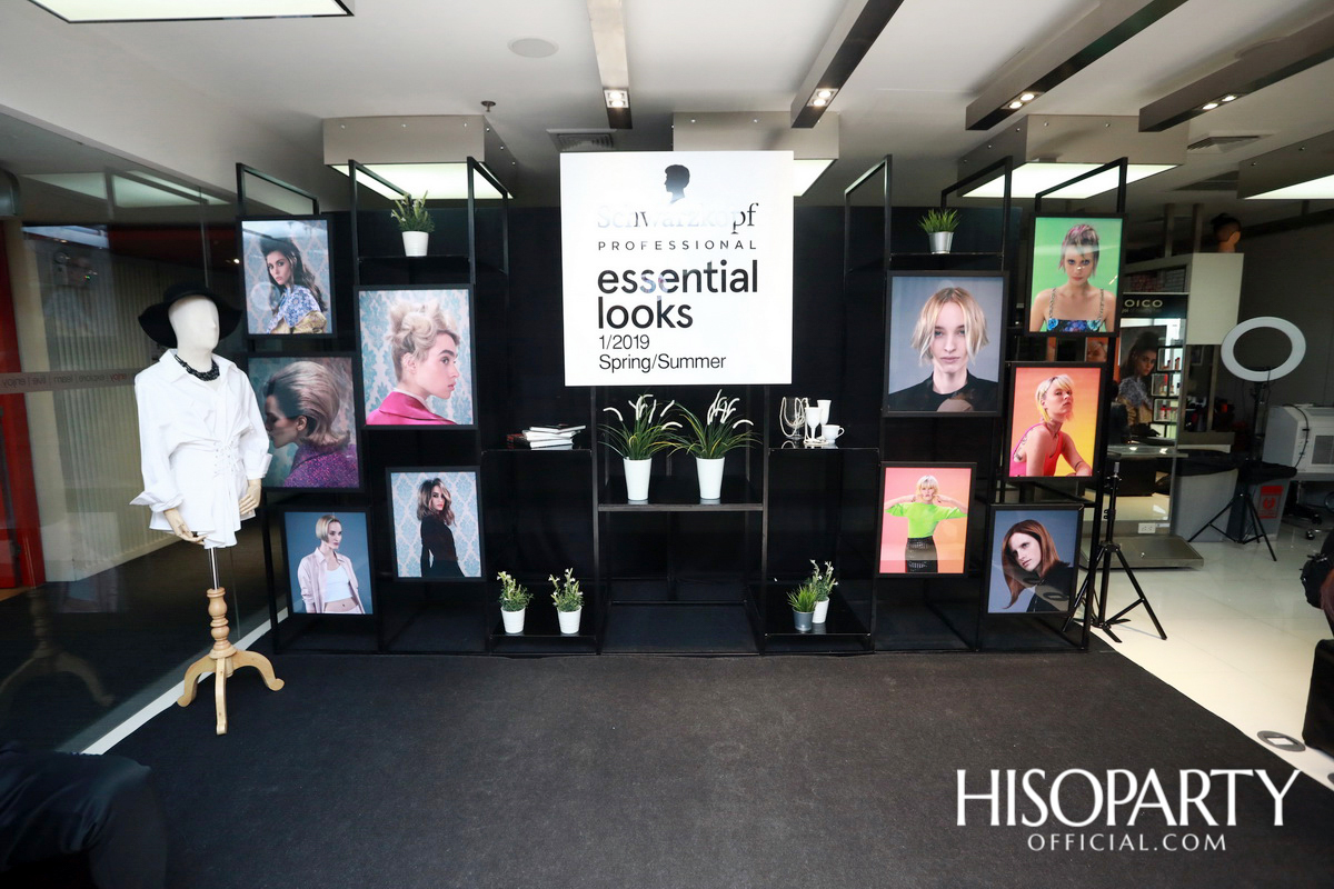 ชวาร์สคอฟ โปรเฟสชั่นแนล แนะนำเทรนด์ผมสุดครีเอท  Essential Looks Spring/Summer 2019