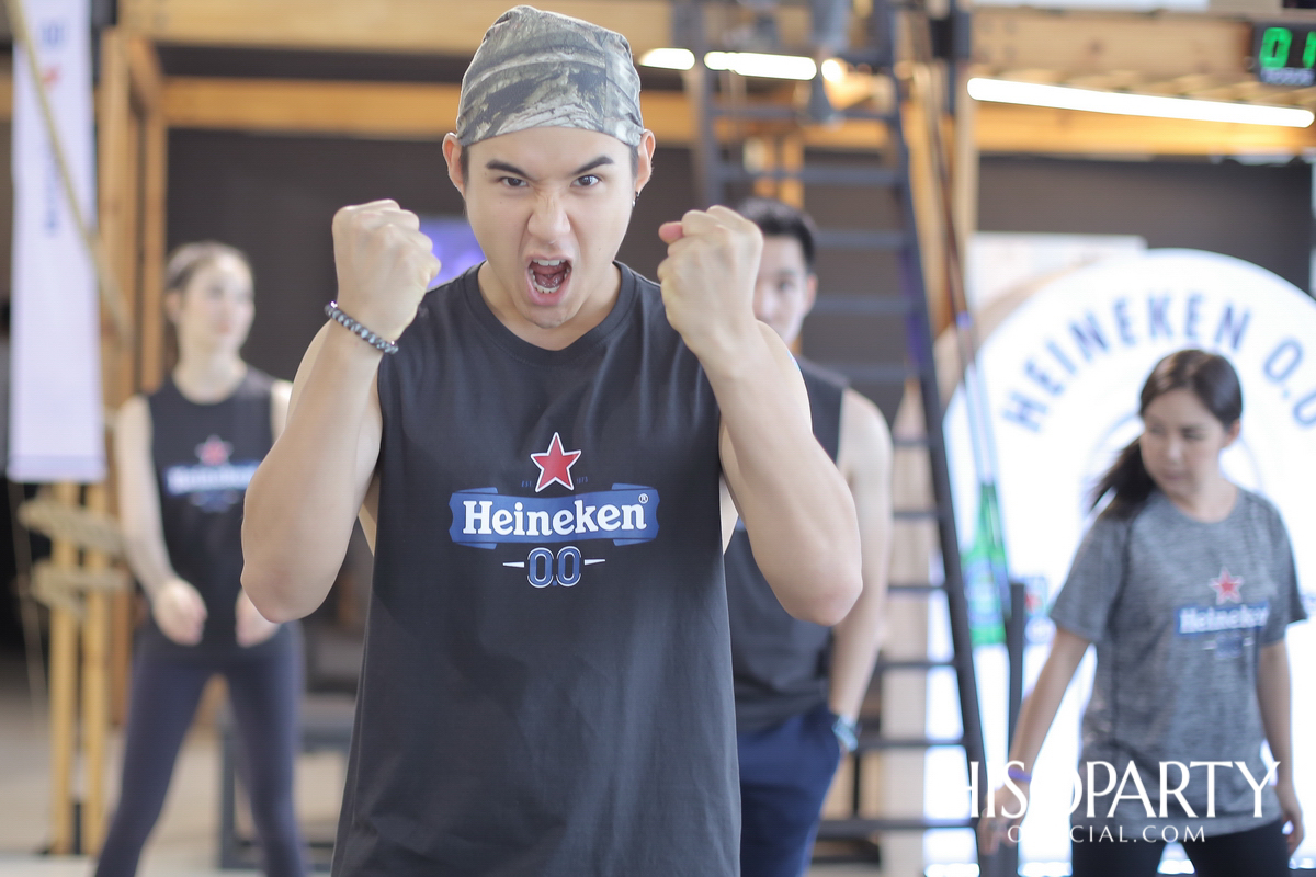 Heineken 0.0 Fit  กิจกรรมออกกำลังแบบ 0.0 Fit เพิ่มความฟิต เติมความสนุก แบบไม่สูญเสียบาลานซ์!