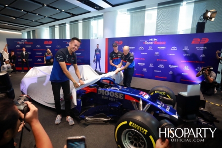 ‘MOOSE CRAFT CIDER’ ร่วมสนับสนุนนักแข่งรถฟอร์มูล่า วัน สัญชาติไทย  ‘Alex Albon’ และทีม ‘Scuderia Toro Rosso’