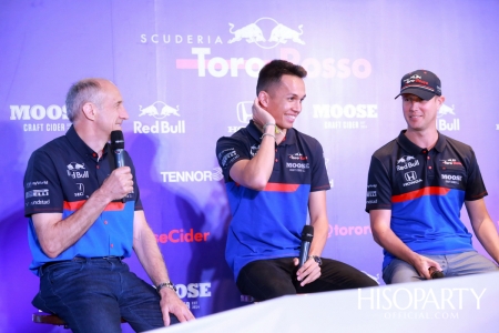 ‘MOOSE CRAFT CIDER’ ร่วมสนับสนุนนักแข่งรถฟอร์มูล่า วัน สัญชาติไทย  ‘Alex Albon’ และทีม ‘Scuderia Toro Rosso’