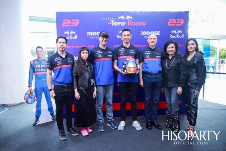 ‘MOOSE CRAFT CIDER’ ร่วมสนับสนุนนักแข่งรถฟอร์มูล่า วัน สัญชาติไทย  ‘Alex Albon’ และทีม ‘Scuderia Toro Rosso’