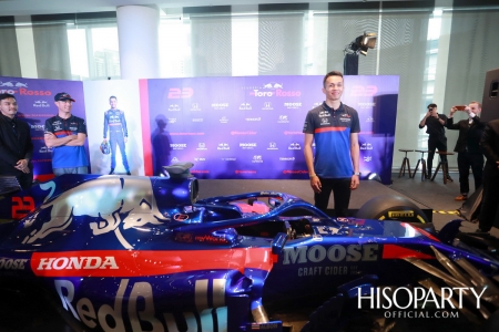 ‘MOOSE CRAFT CIDER’ ร่วมสนับสนุนนักแข่งรถฟอร์มูล่า วัน สัญชาติไทย  ‘Alex Albon’ และทีม ‘Scuderia Toro Rosso’