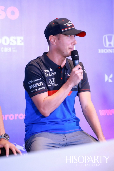 ‘MOOSE CRAFT CIDER’ ร่วมสนับสนุนนักแข่งรถฟอร์มูล่า วัน สัญชาติไทย  ‘Alex Albon’ และทีม ‘Scuderia Toro Rosso’