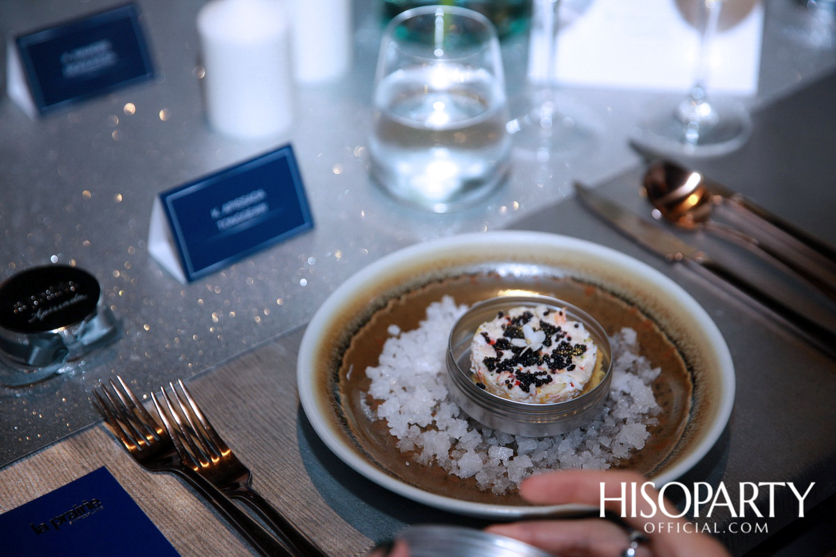 La Prairie ‘Caviar Dinner Fine Dining Meets Art’