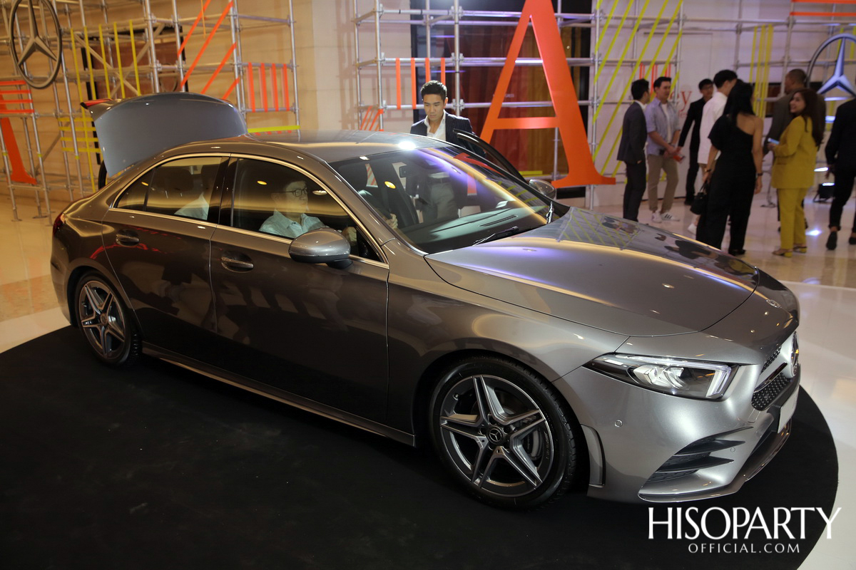 Hey, Mercedes A 200 Party งานเปิดตัวรถยนต์ Mercedes-Benz The New A-Class เจเนอเรชั่นที่ 4