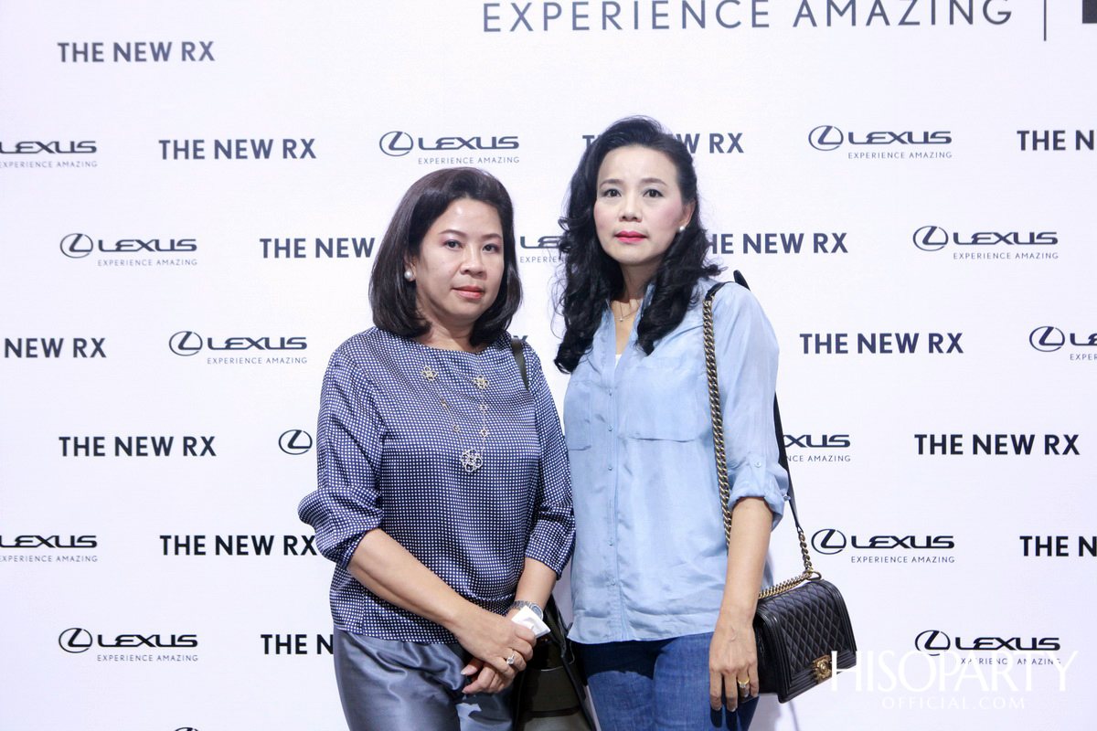 งานเปิดตัว เลกซัส RX ใหม่ ‘Unbounded Pleasure… สุนทรียภาพที่ไร้ขีดจำกัด’