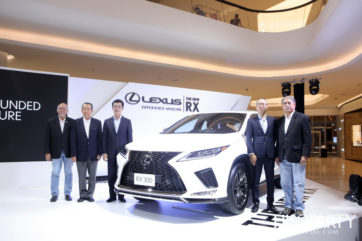 งานเปิดตัว เลกซัส RX ใหม่ ‘Unbounded Pleasure… สุนทรียภาพที่ไร้ขีดจำกัด’