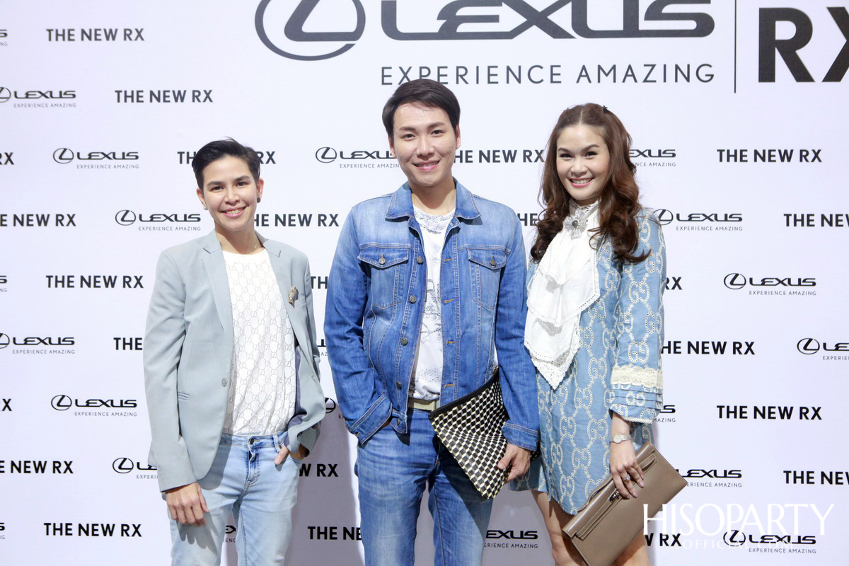 งานเปิดตัว เลกซัส RX ใหม่ ‘Unbounded Pleasure… สุนทรียภาพที่ไร้ขีดจำกัด’